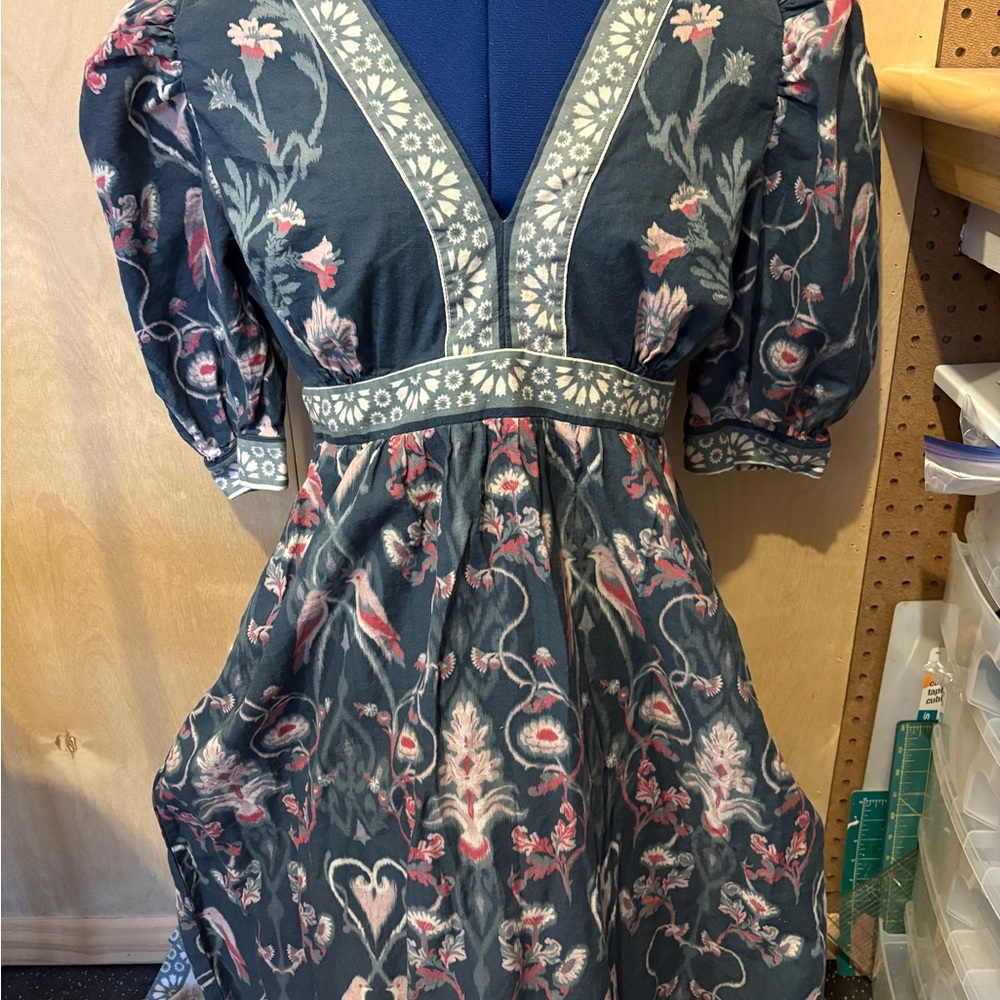 Especia Floral 100% Cotton Maxi  Boho Dress